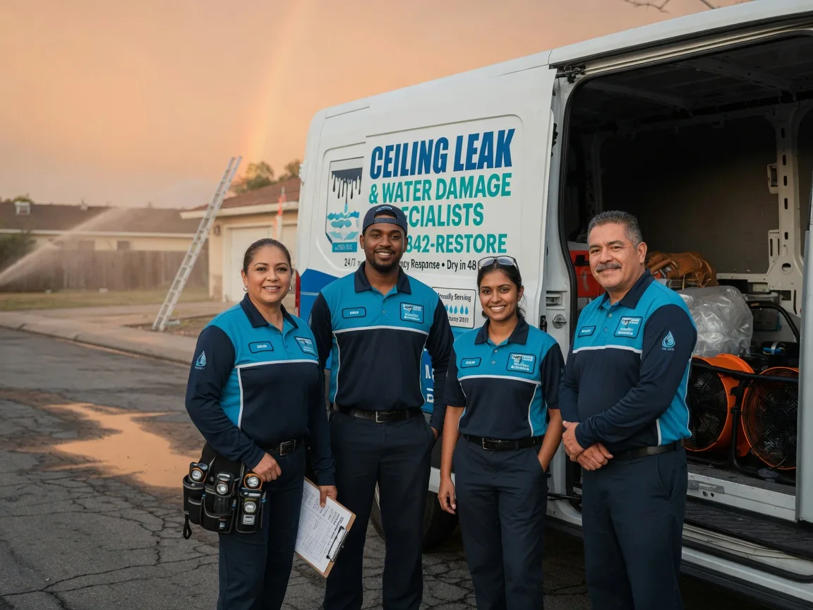Ceiling Leak Cleanup company in Fairfax, VT