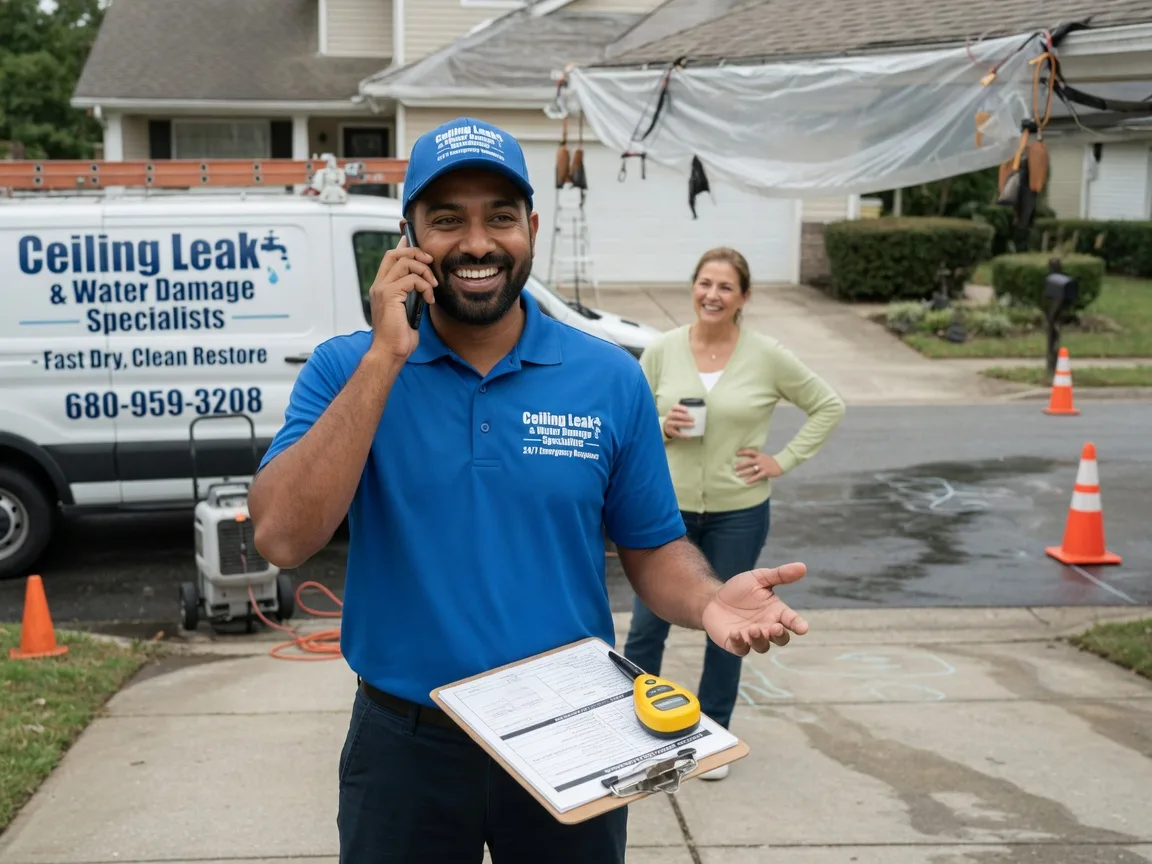 Ceiling Leak Cleanup Fairfax, VT FAQs